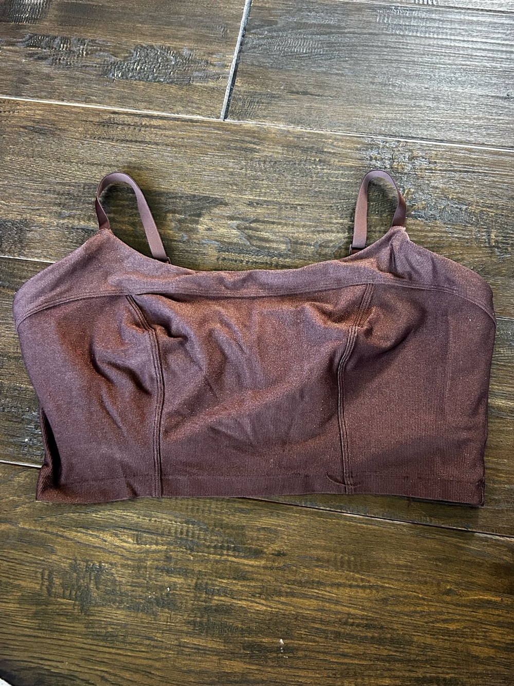 aerie Longline Bralette - Brown
